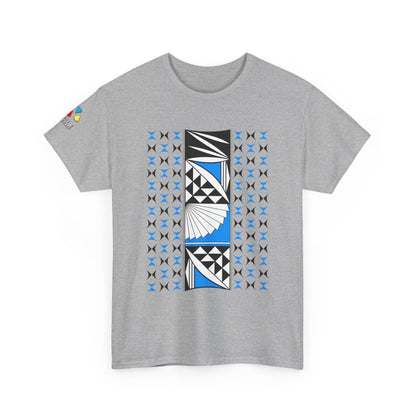 Southwest Sunrise in Sky Blue Gildan Unisex Tee