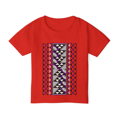Purple Sun and Rain Toddler T-Shirt