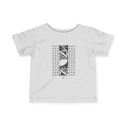 Charcoal Southwest Sunrise Infant Fine Jersey Tee