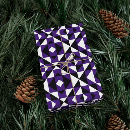 Purple Sacred Mountains Gift Wrap Papers
