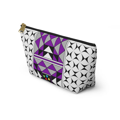 Sacred Mountains in Purple Pouch w T-bottom