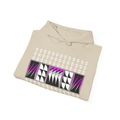 Blessed Feathers in Pink Unisex Hoodie