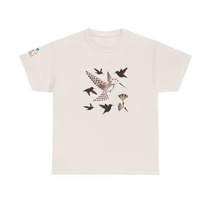 Hummingbird Blessing in Rust Gildan Unisex Tee