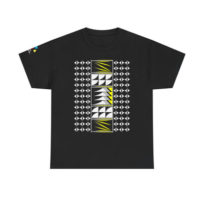Feather Blessings in Yellow Gildan Unisex Tee