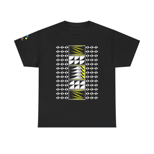 Feather Blessings in Yellow Gildan Unisex Tee