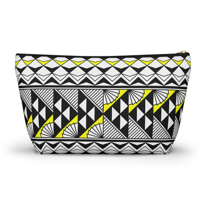 Sun and Rain in Yellow Pouch w T-bottom