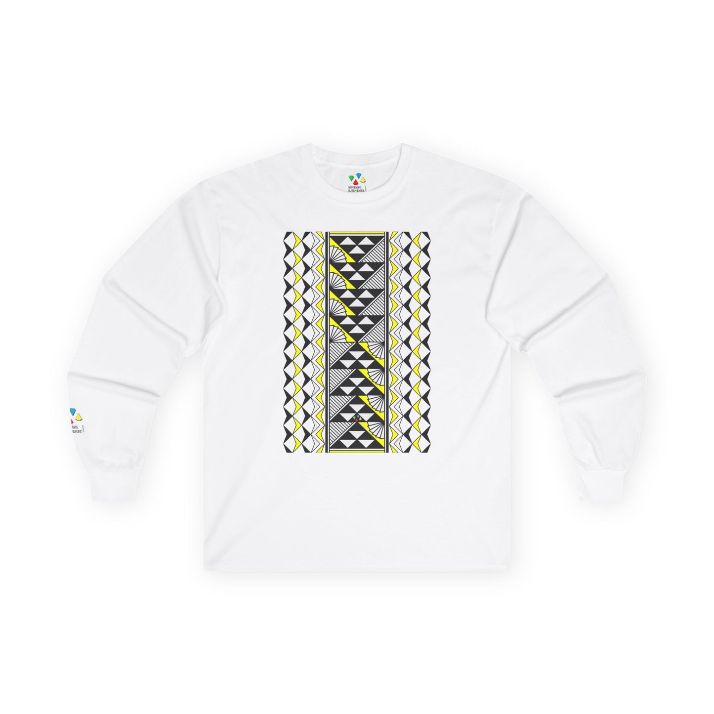 Sun and Rain in Yellow Unisex Long Sleeve Tee