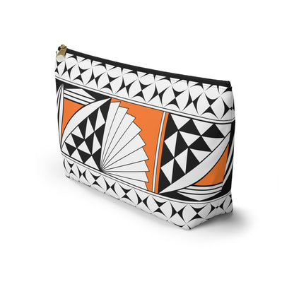Southwest Sunrise in Orange Accessory Pouch w T-bottom