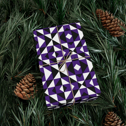 Purple Sacred Mountains Gift Wrap Papers