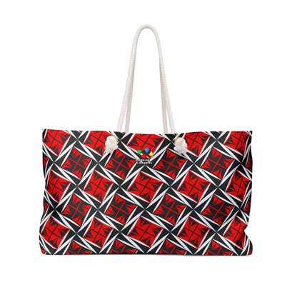 Red Sacred Winds Weekender Bag