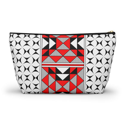 Sacred Mountains in Orange Pouch w T-bottom