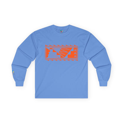 Beautiful Blessings - Orange - Unisex Long Sleeve Tee