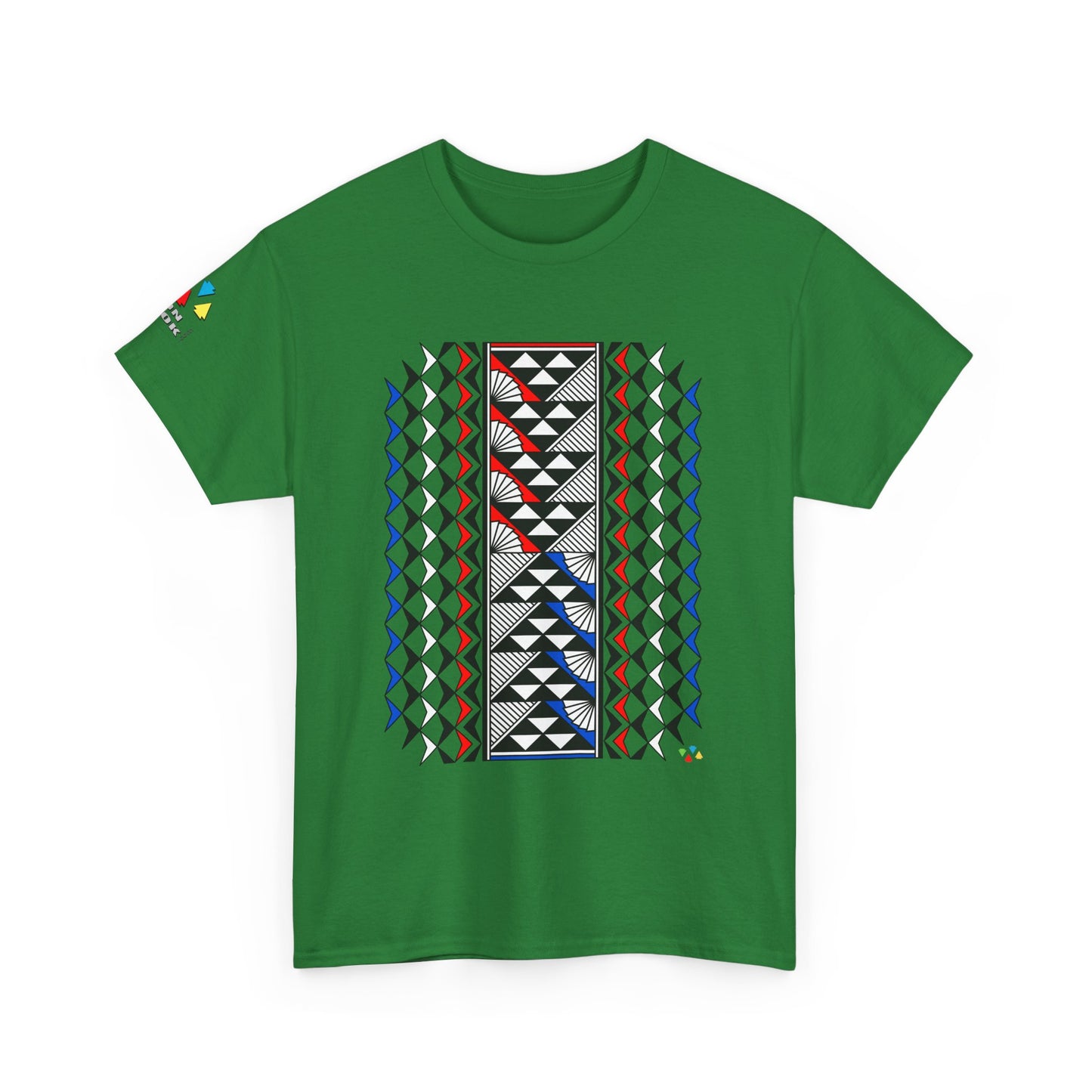 Sun and Rain in Red/White/Blue Gildan Unisex Tee