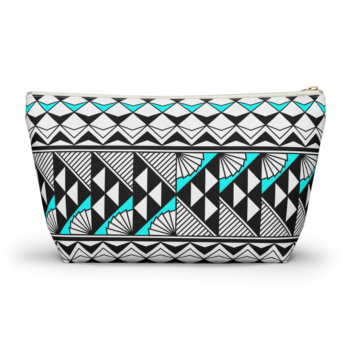 Sun  and Rain in Turquoise Pouch w T-bottom