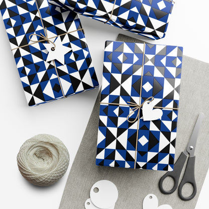 Blue Sacred Mountains Gift Wrap Papers