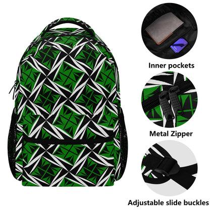 Sacred Winds in Green Backpack