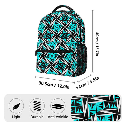 Sacred Winds in Turquoise Backpack