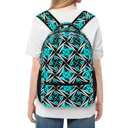 Sacred Winds in Turquoise Backpack