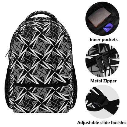 Sacred Winds in Charcoal Backpack