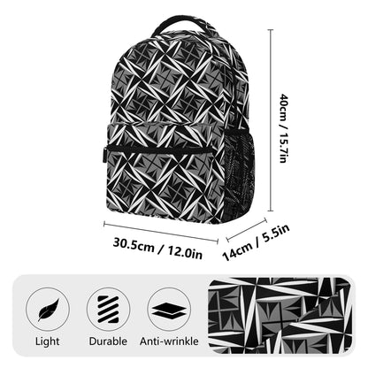 Sacred Winds in Charcoal Backpack