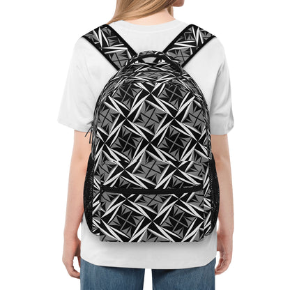 Sacred Winds in Charcoal Backpack