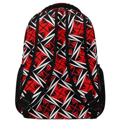 Sacred Winds in Red Backpack