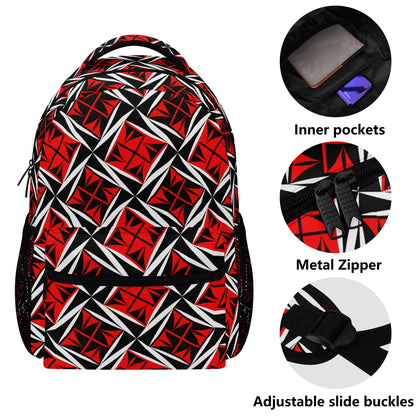 Sacred Winds in Red Backpack