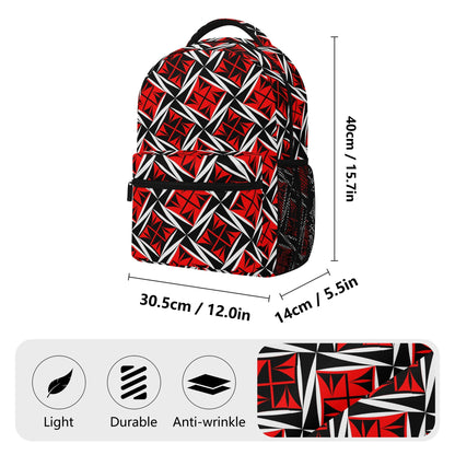 Sacred Winds in Red Backpack