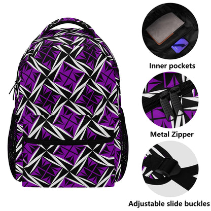 Sacred Winds in Purple Backpack