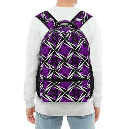 Sacred Winds in Purple Backpack