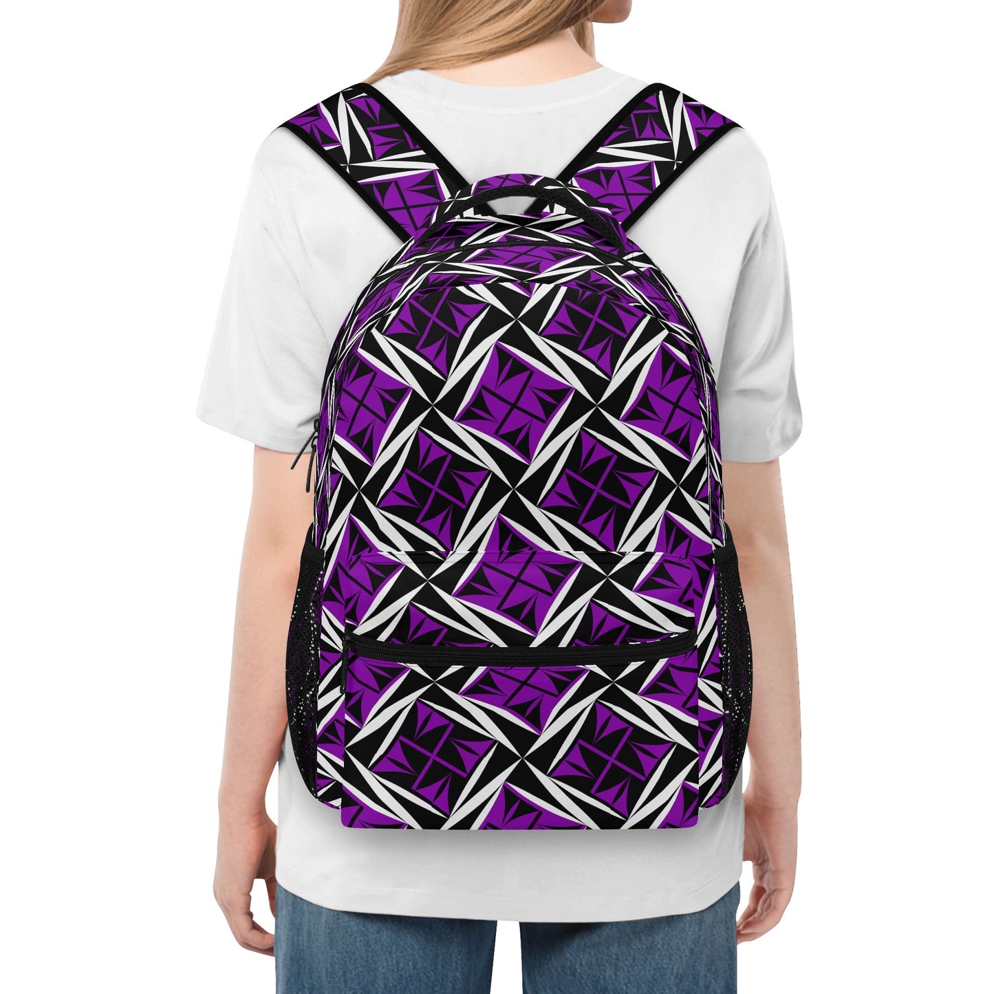 Sacred Winds in Purple Backpack