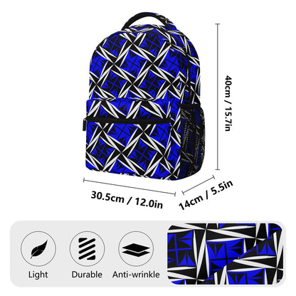 Sacred Winds in Blue Backpack