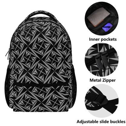 Sacred Winds in Charcoal Backpack