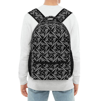 Sacred Winds in Charcoal Backpack