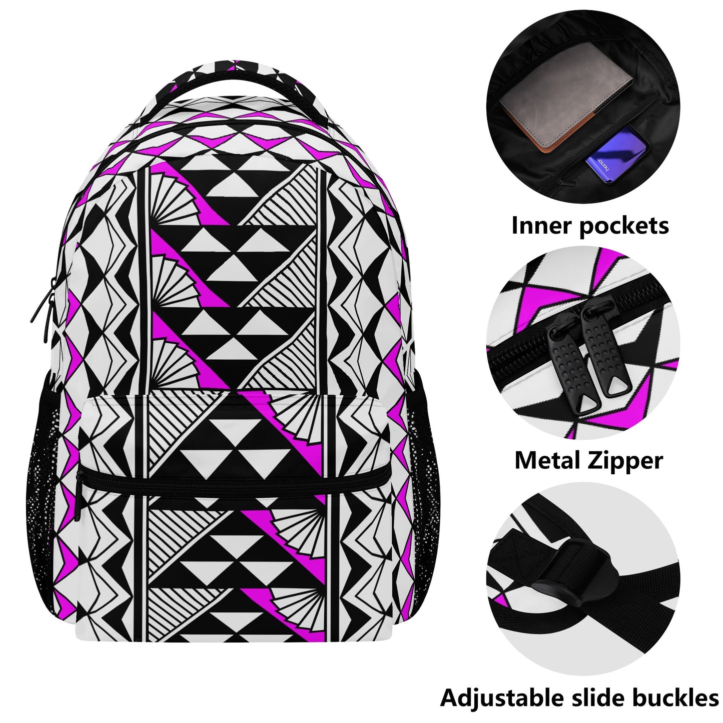 Sun and Rain in Pink Backpack