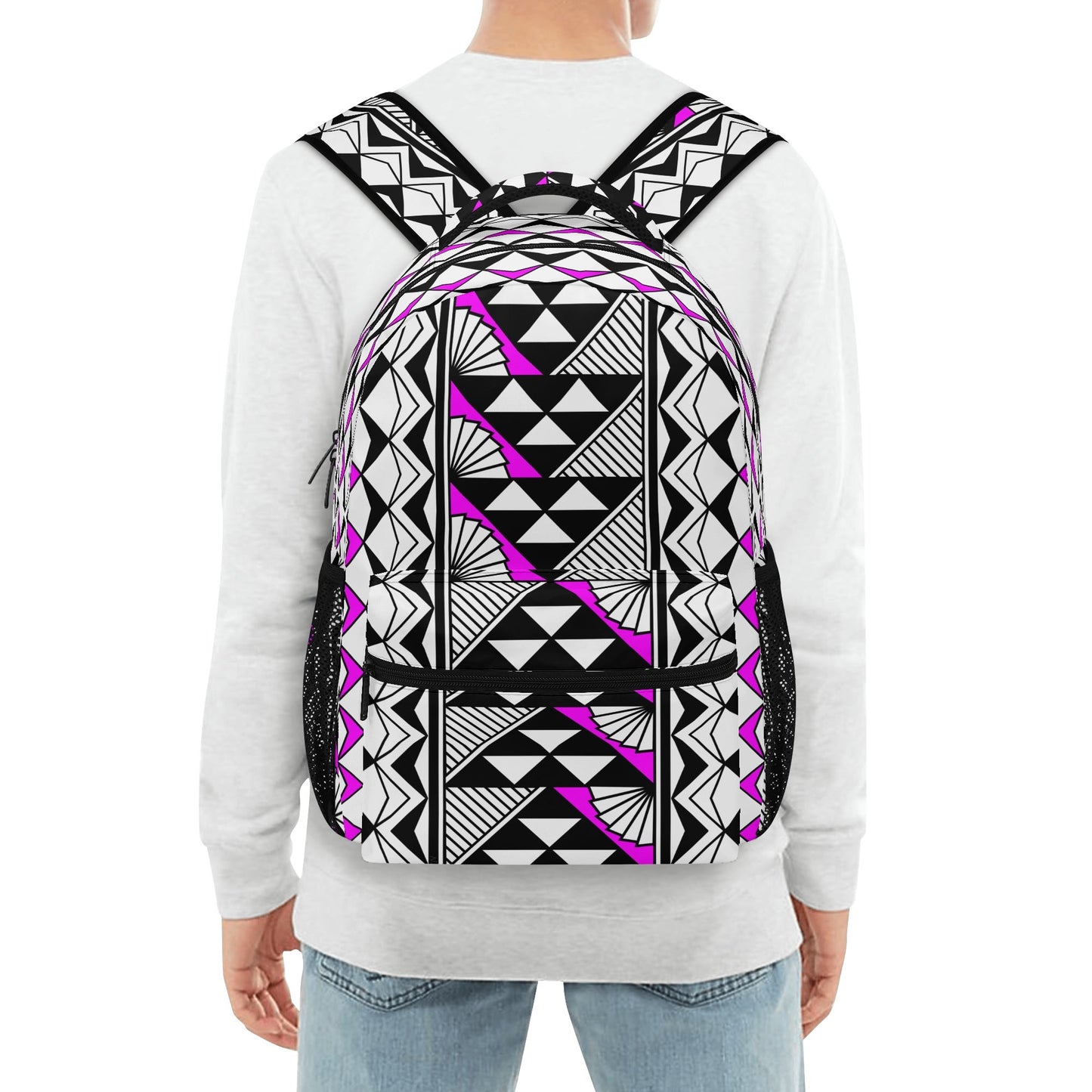 Sun and Rain in Pink Backpack