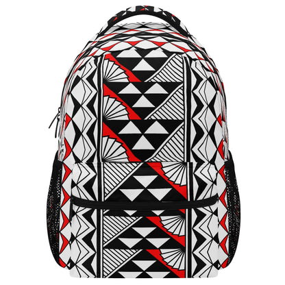 Sun and Rain in Red Backpack