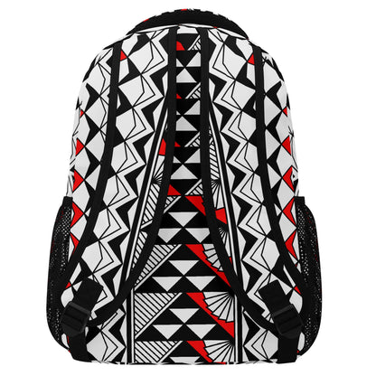 Sun and Rain in Red Backpack