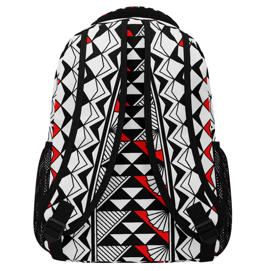 Sun and Rain in Red Backpack