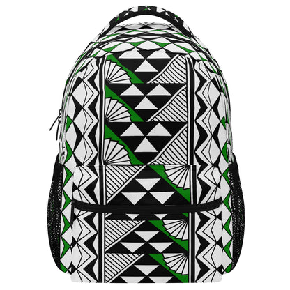 Sun and Rain in Green Backpack