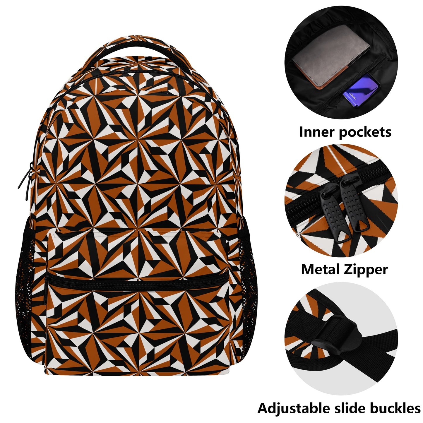 Desert Flower in Rust Backpack