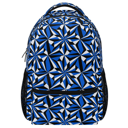 Desert Flower in Blue Backpack