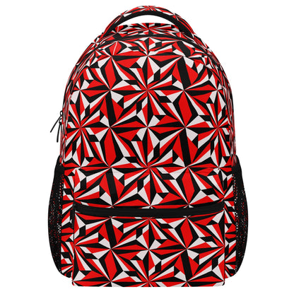 Desert Flower in Red Backpack