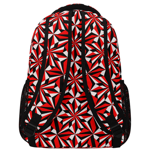 Desert Flower in Red Backpack