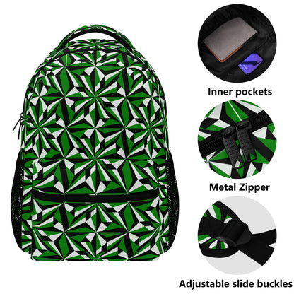 Desert Flower in Red Backpack