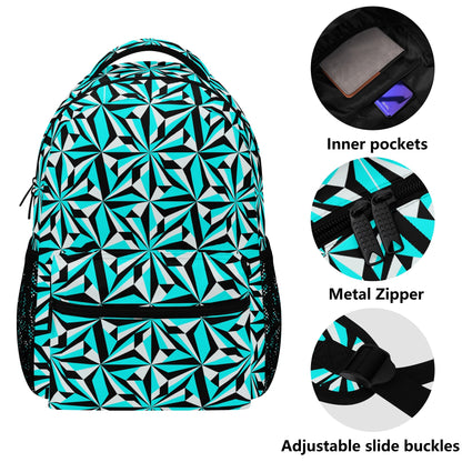 Desert Flower in Red Backpack