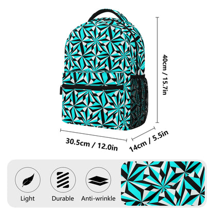 Desert Flower in Red Backpack