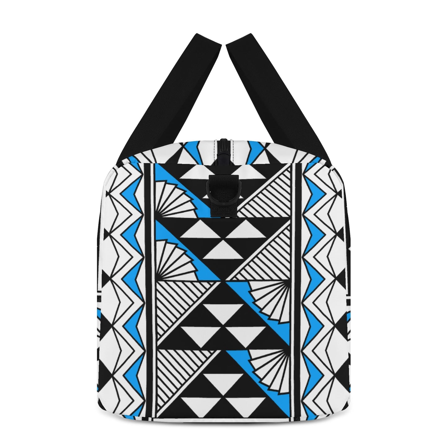 Sun and Rain in Sky Blue Duffel Bag