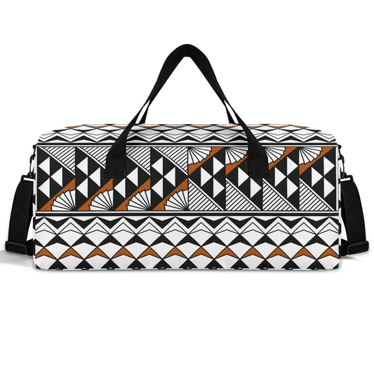 Sun and Rain in Rust Duffle Bag
