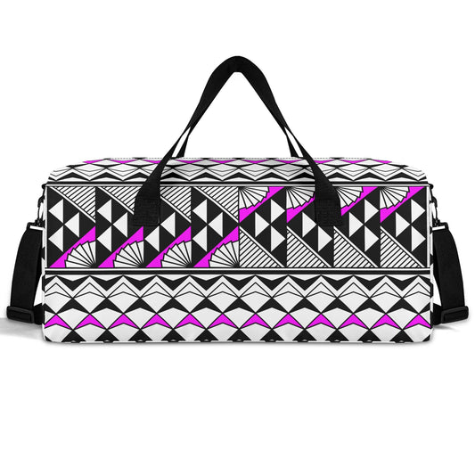 Sun and Rain in Pink Duffle Bag